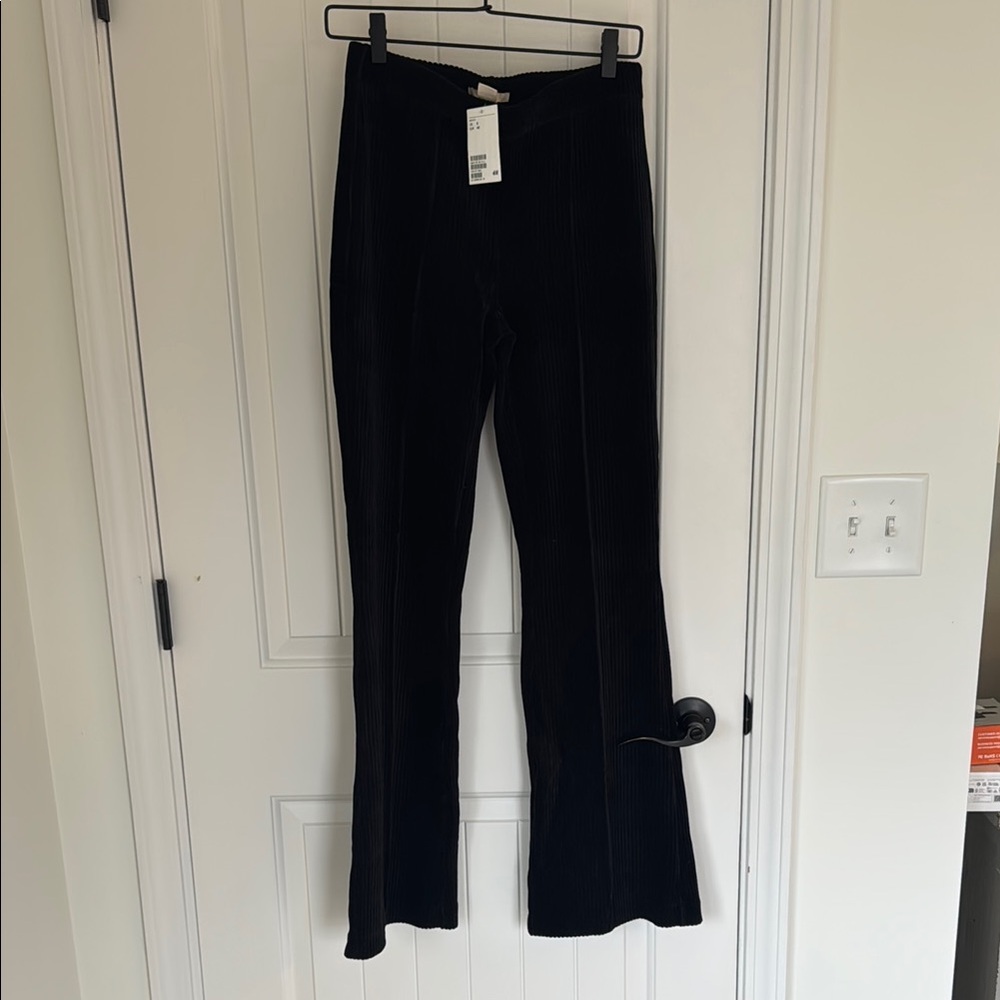 H&M Black Corduroy Pants